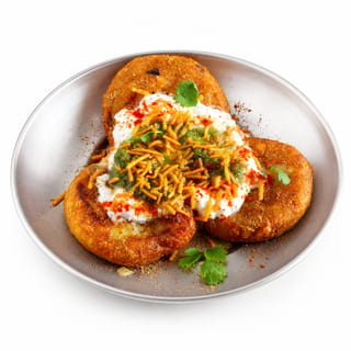 Aloo Tikki Chaat