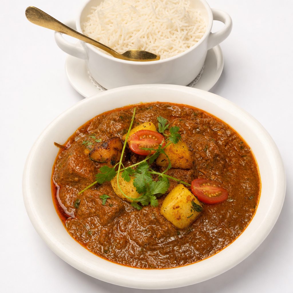 Chicken Vindaloo.