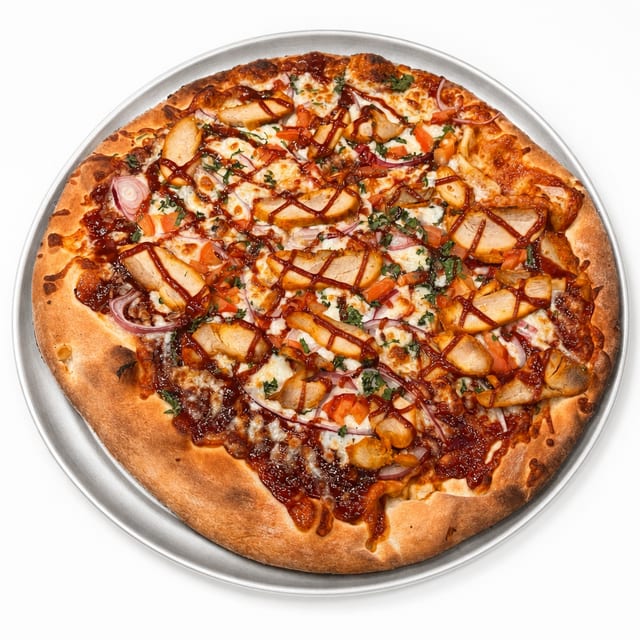 Pizza BBQ CHICKEN.