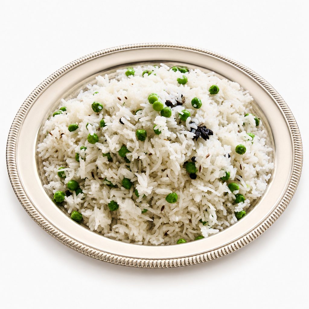 Cumin Peas Rice.
