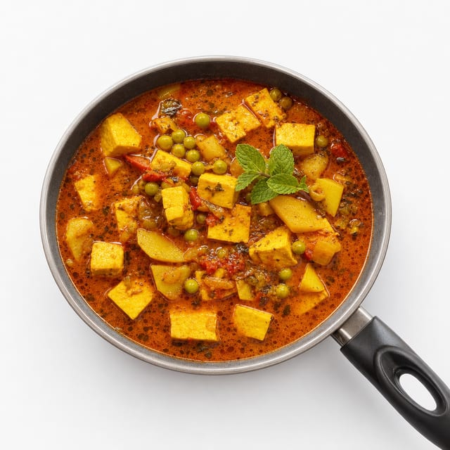 Aloo Mutter Paneer.