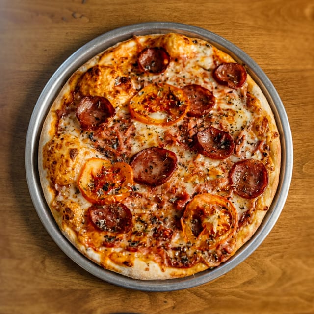 PEPPERONI PIZZA.
