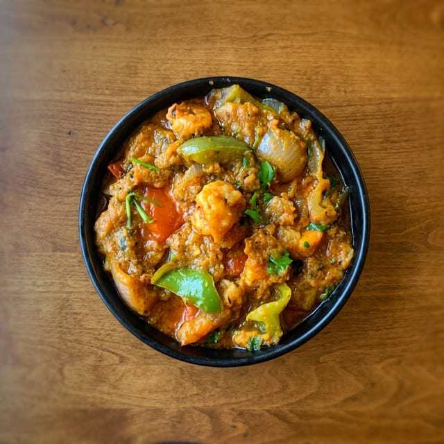 Kadhai Prawns.
