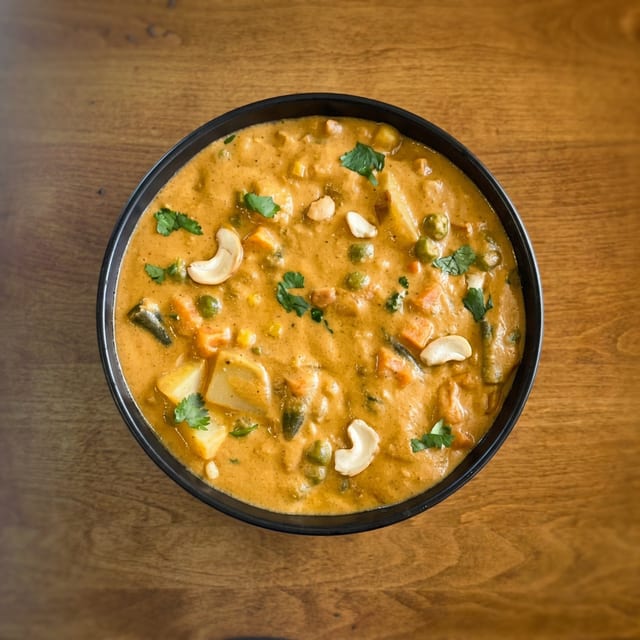 Kaju Veg Korma.