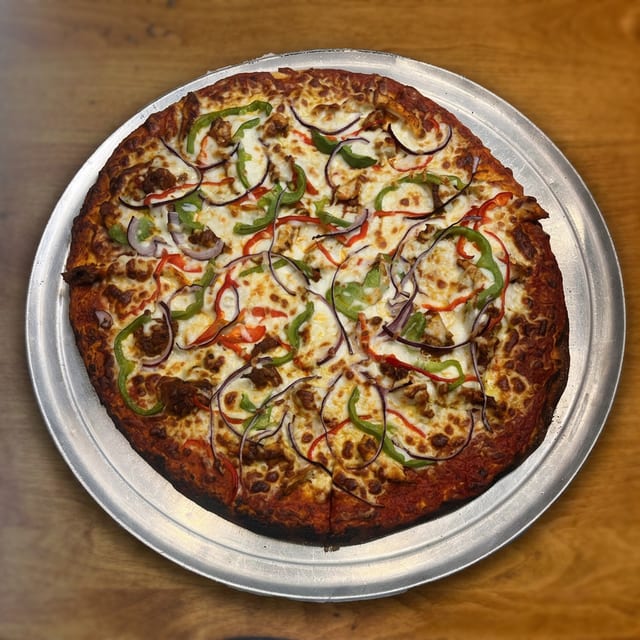 Pizza SAUSAGE TIKKA MASALA.