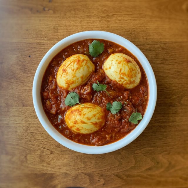 Anda (Egg) Curry.
