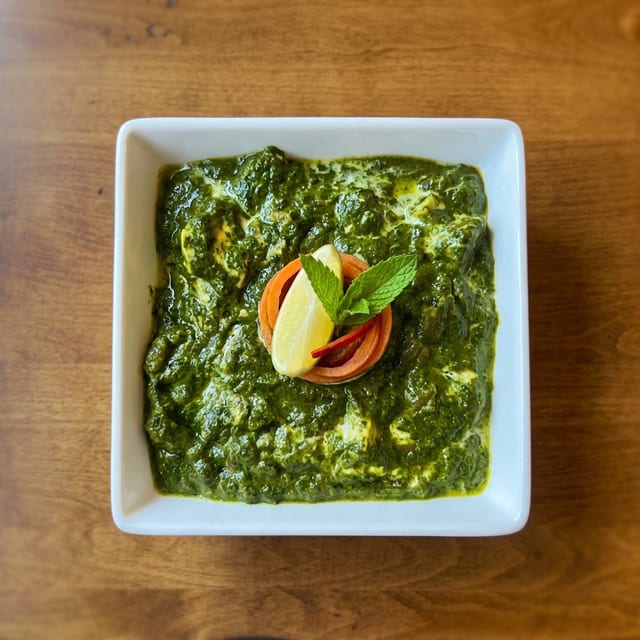 Saag Paneer.